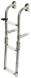 Foldable ladder AISI316 extra narrow 3 steps 
